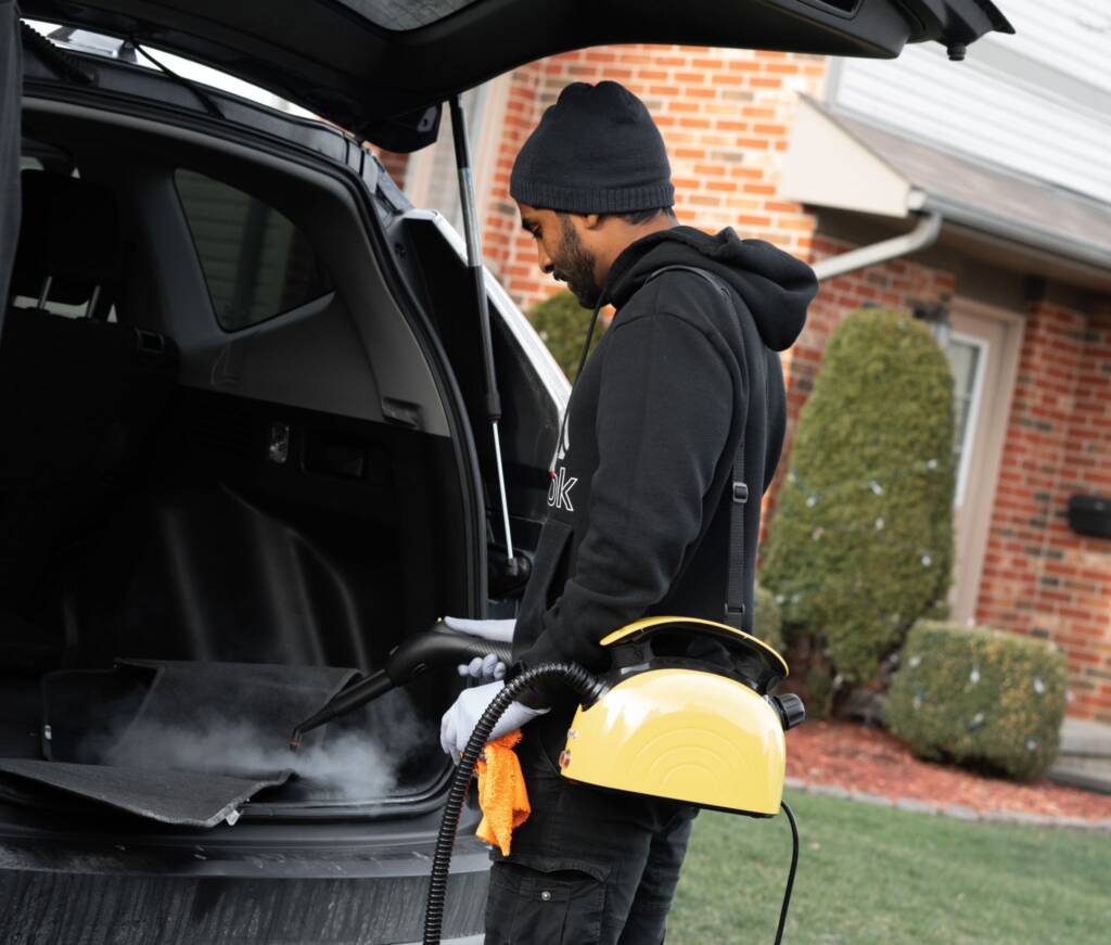 interior car detailing