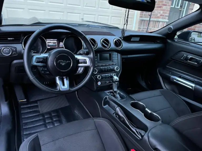 Interior auto detailing