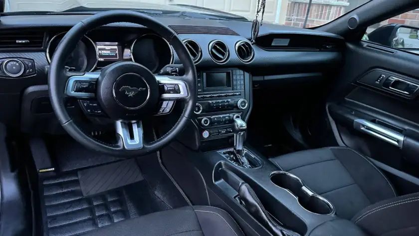 Interior auto detailing
