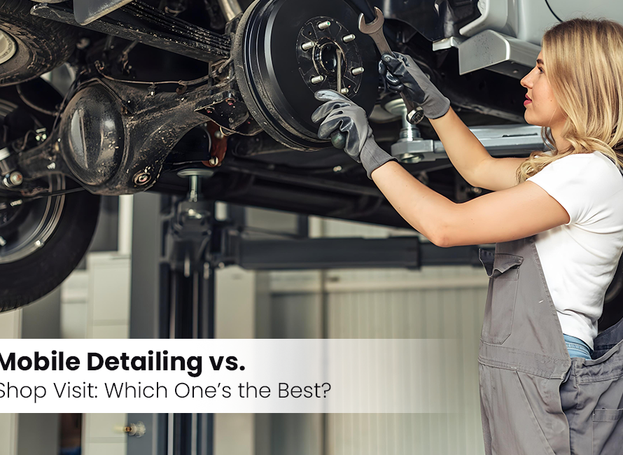 Mobile detailing vs shop visit