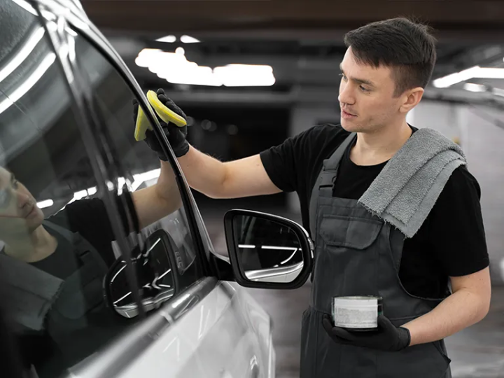 Exterior car detailing