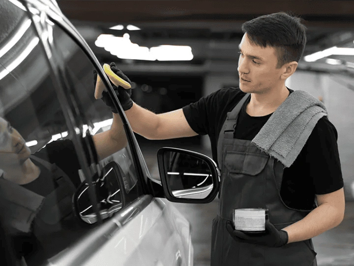 Exterior car detailing